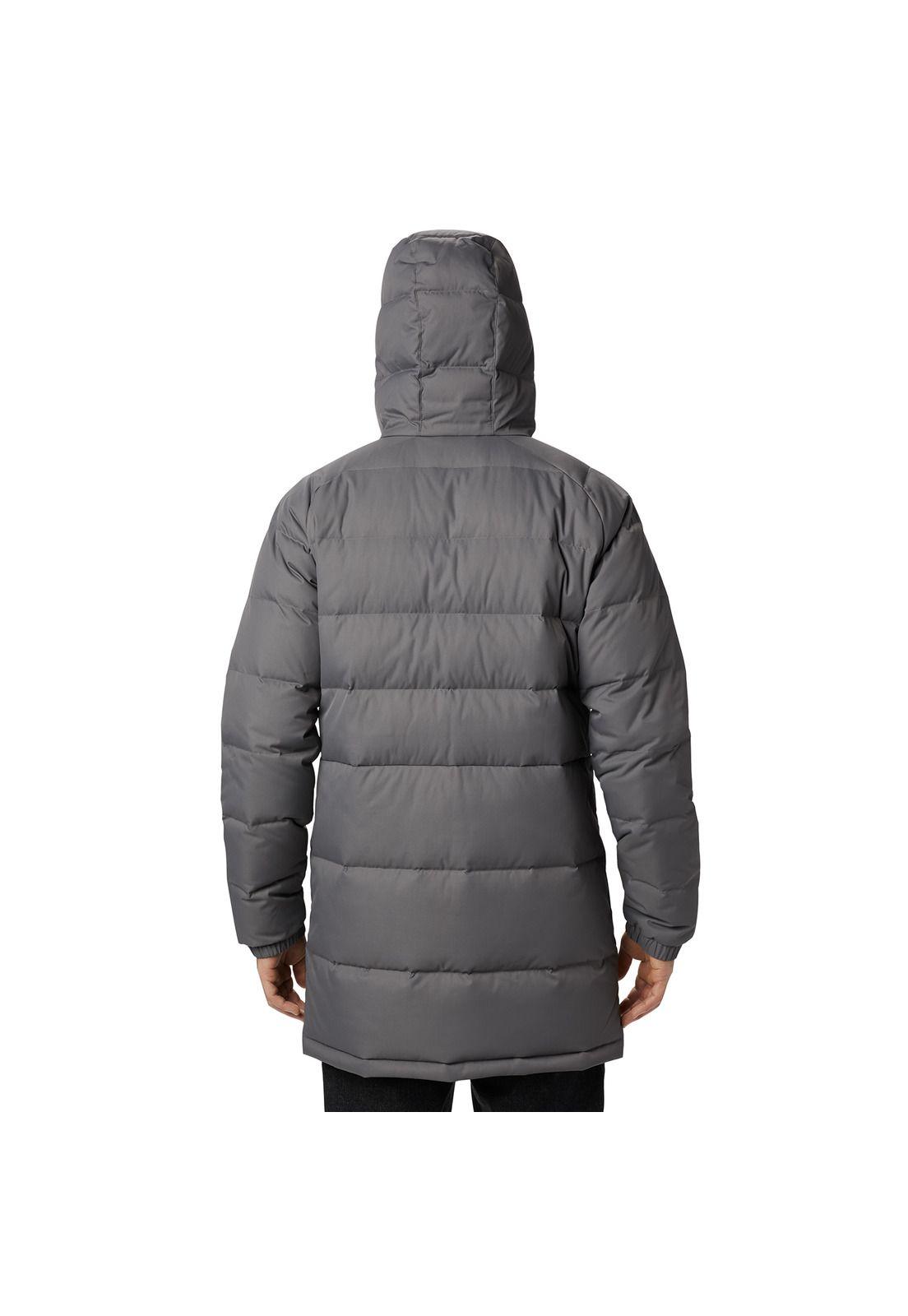 Parka Hombre Macleay Down Long Jk Nylon Negro-1