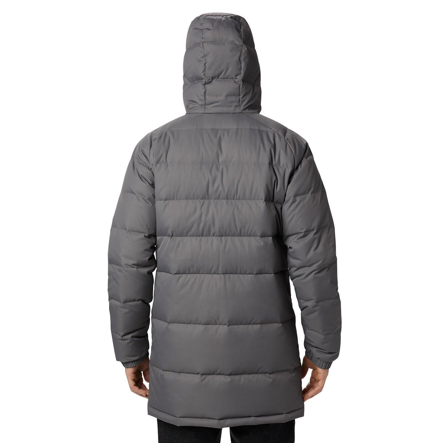 Parka Hombre Macleay Down Long Jk Nylon Negro-1