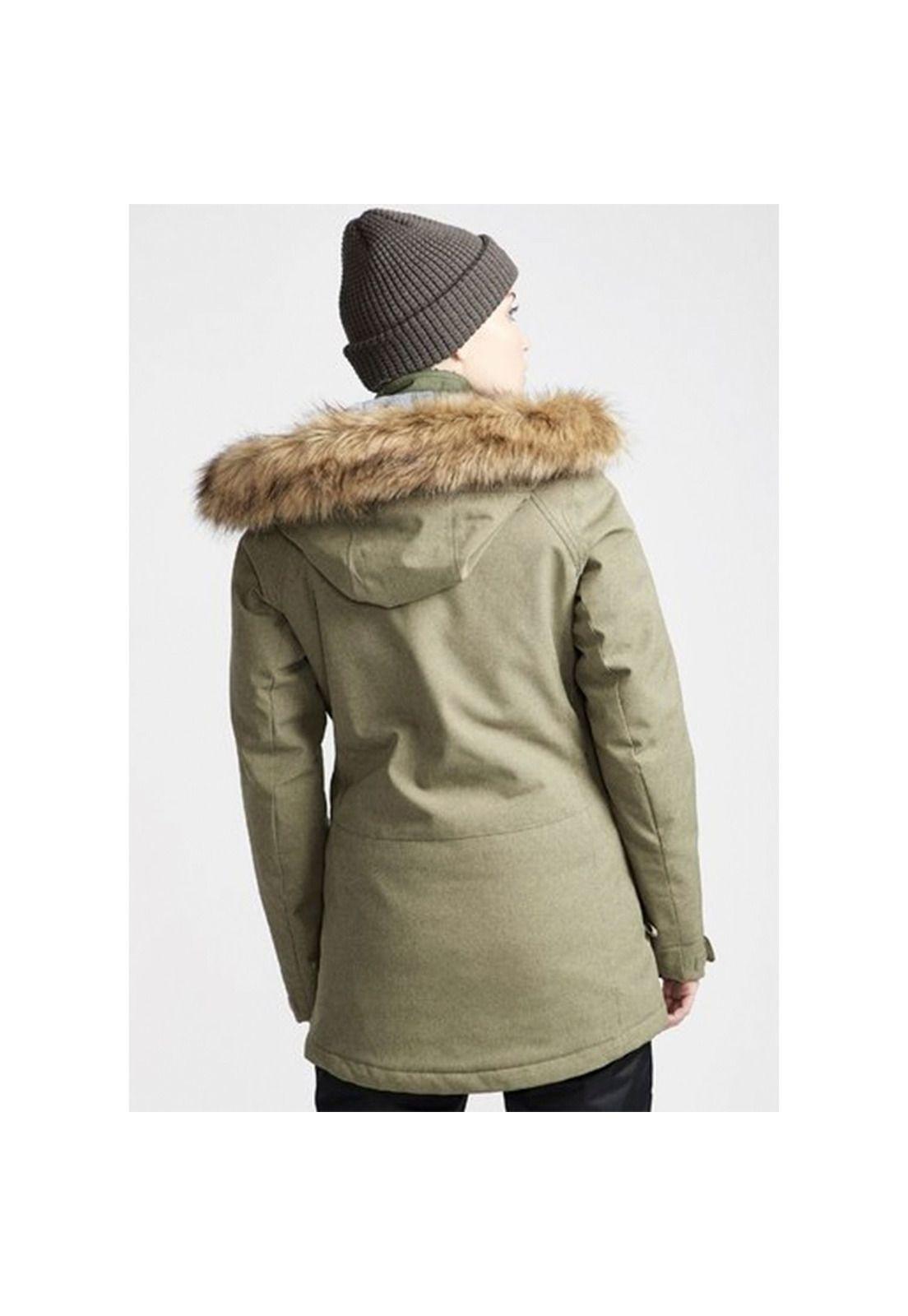 Parka De Ski Mujer Into The Forest Verde-1