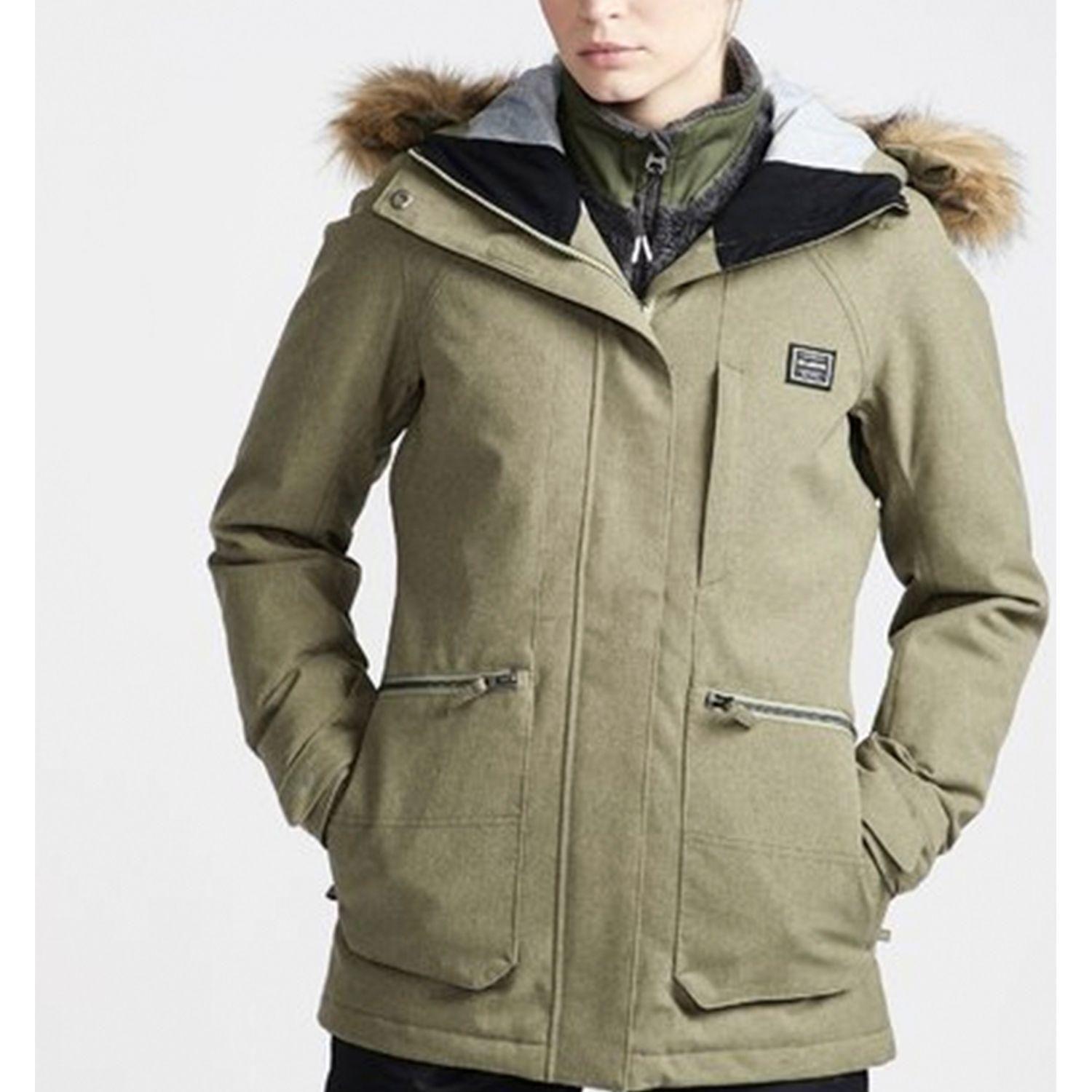 Parka De Ski Mujer Into The Forest Verde-0