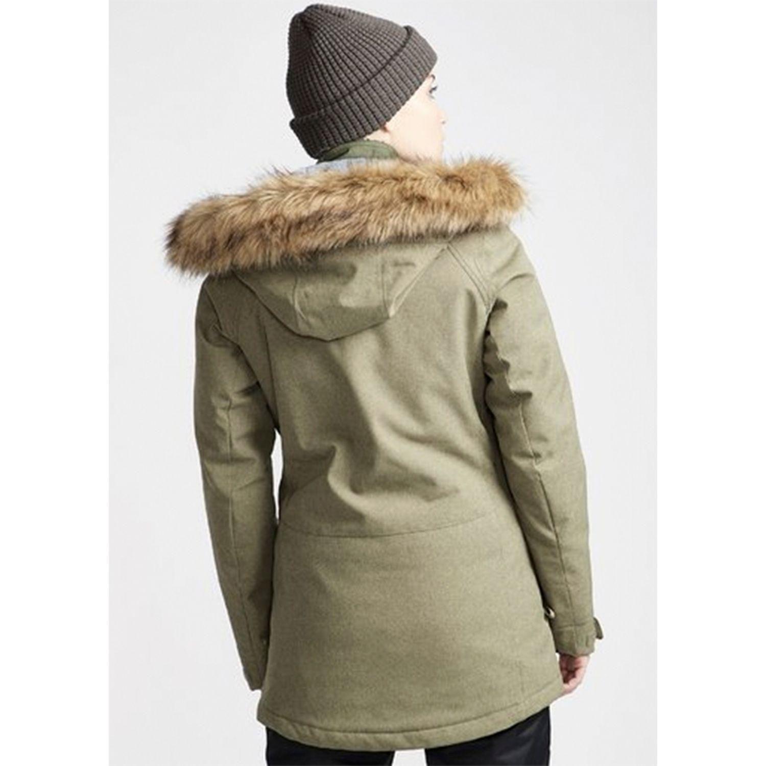 Parka De Ski Mujer Into The Forest Verde-1