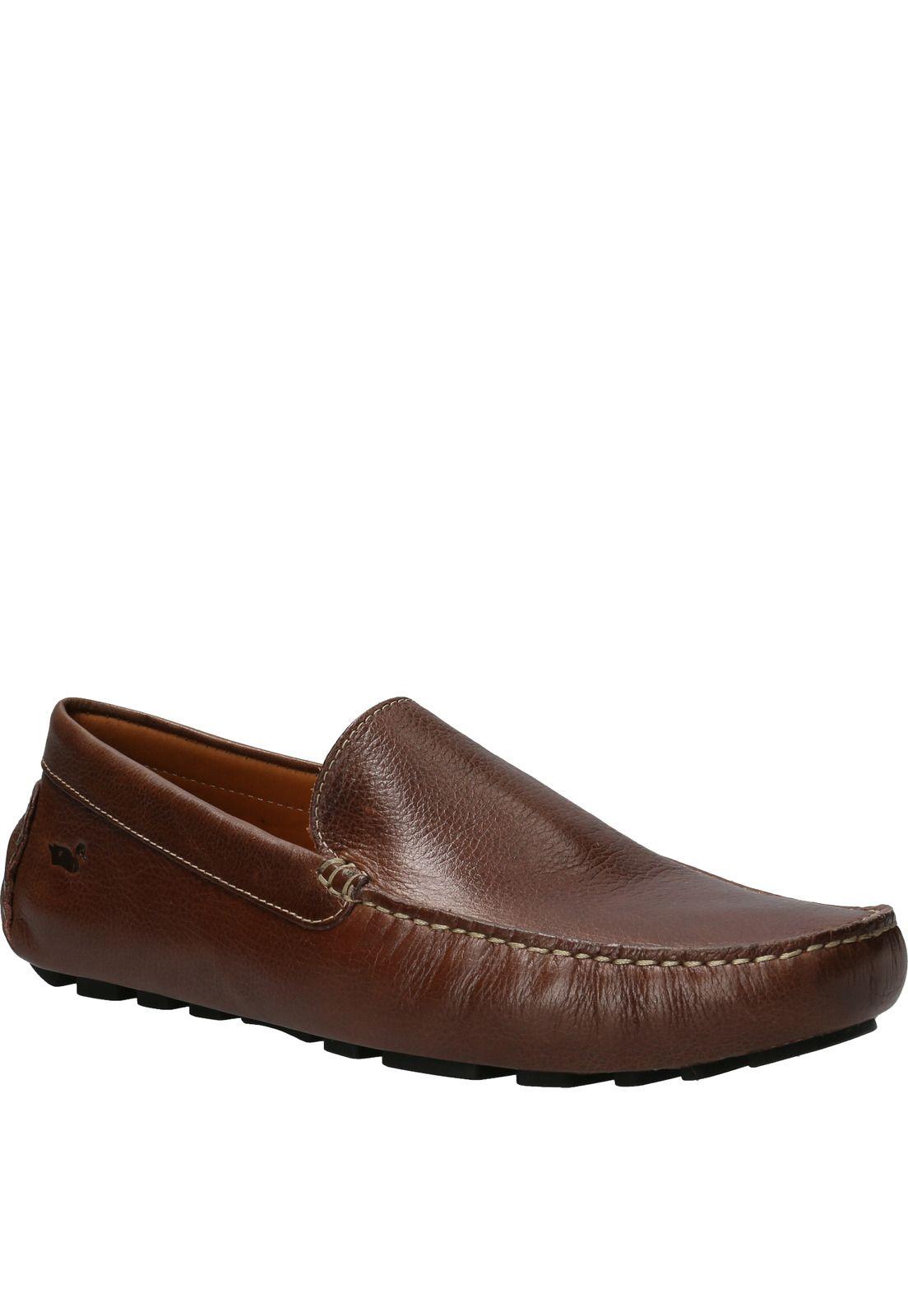 Mocasín Hombre Austin Café Oscuro-1