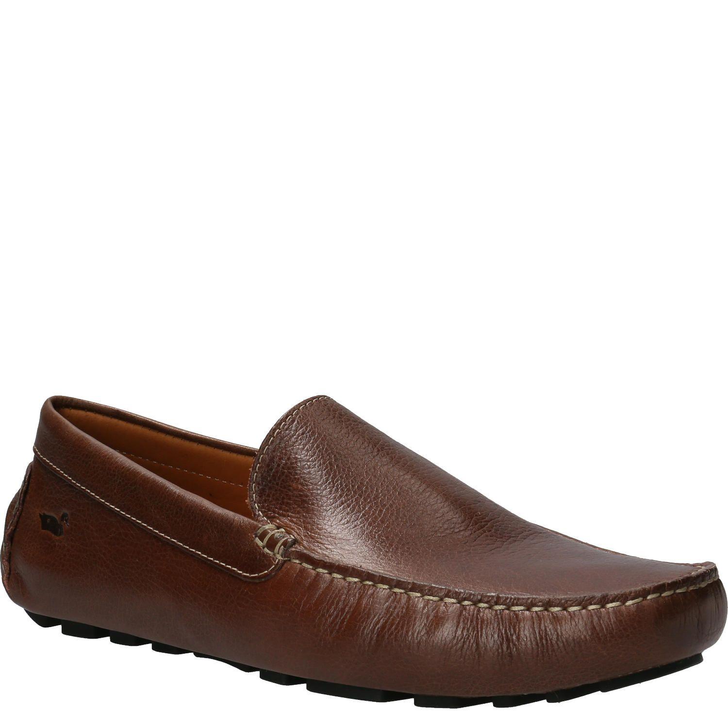 Mocasín Hombre Austin Café Oscuro-1
