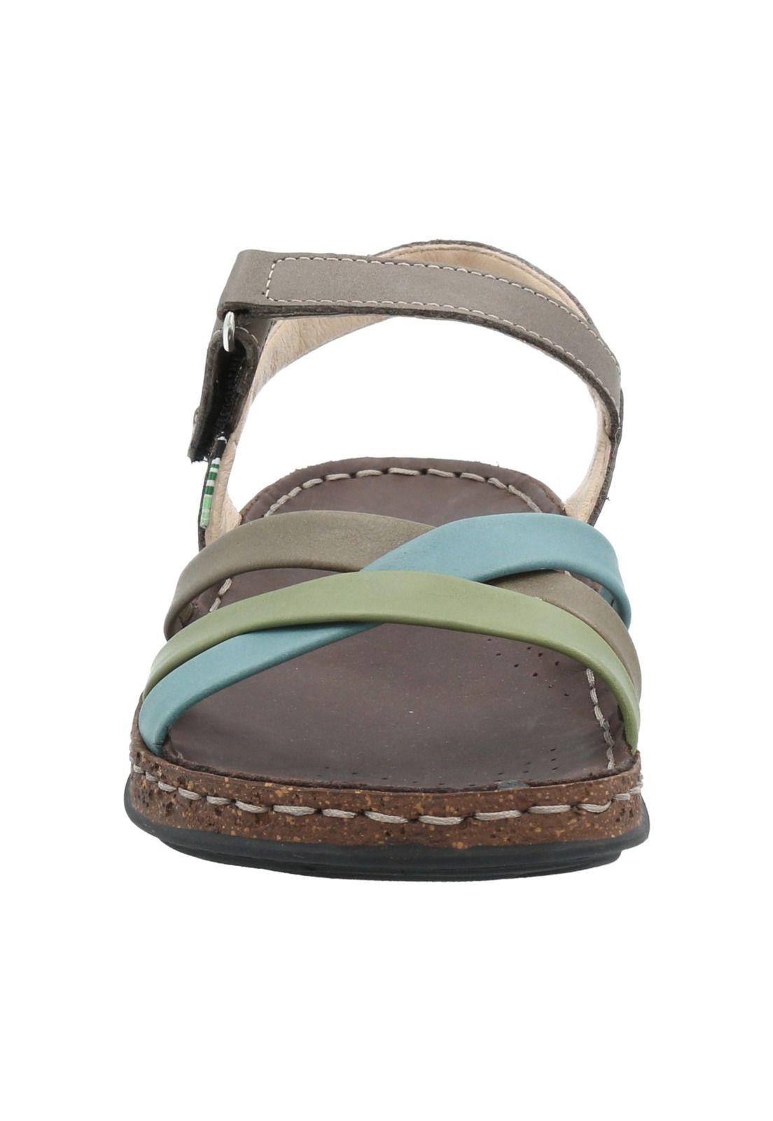 Sandalia Cuero Mujer Bonn Multicolor-3