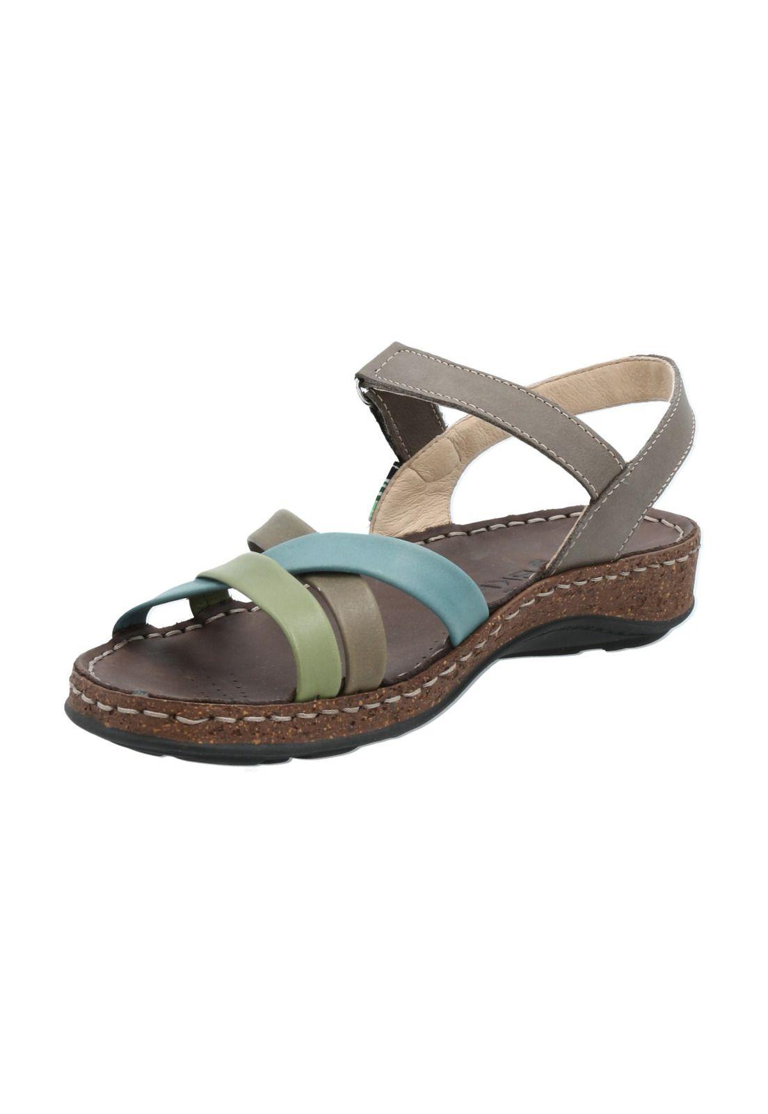 Sandalia Cuero Mujer Bonn Multicolor-4