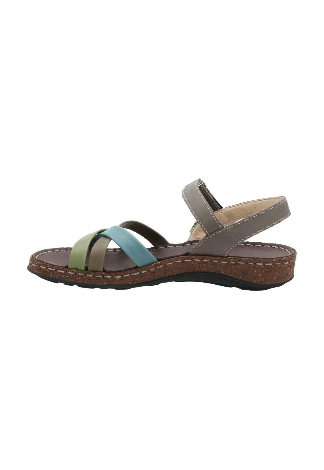 Sandalia Cuero Mujer Bonn Multicolor-5