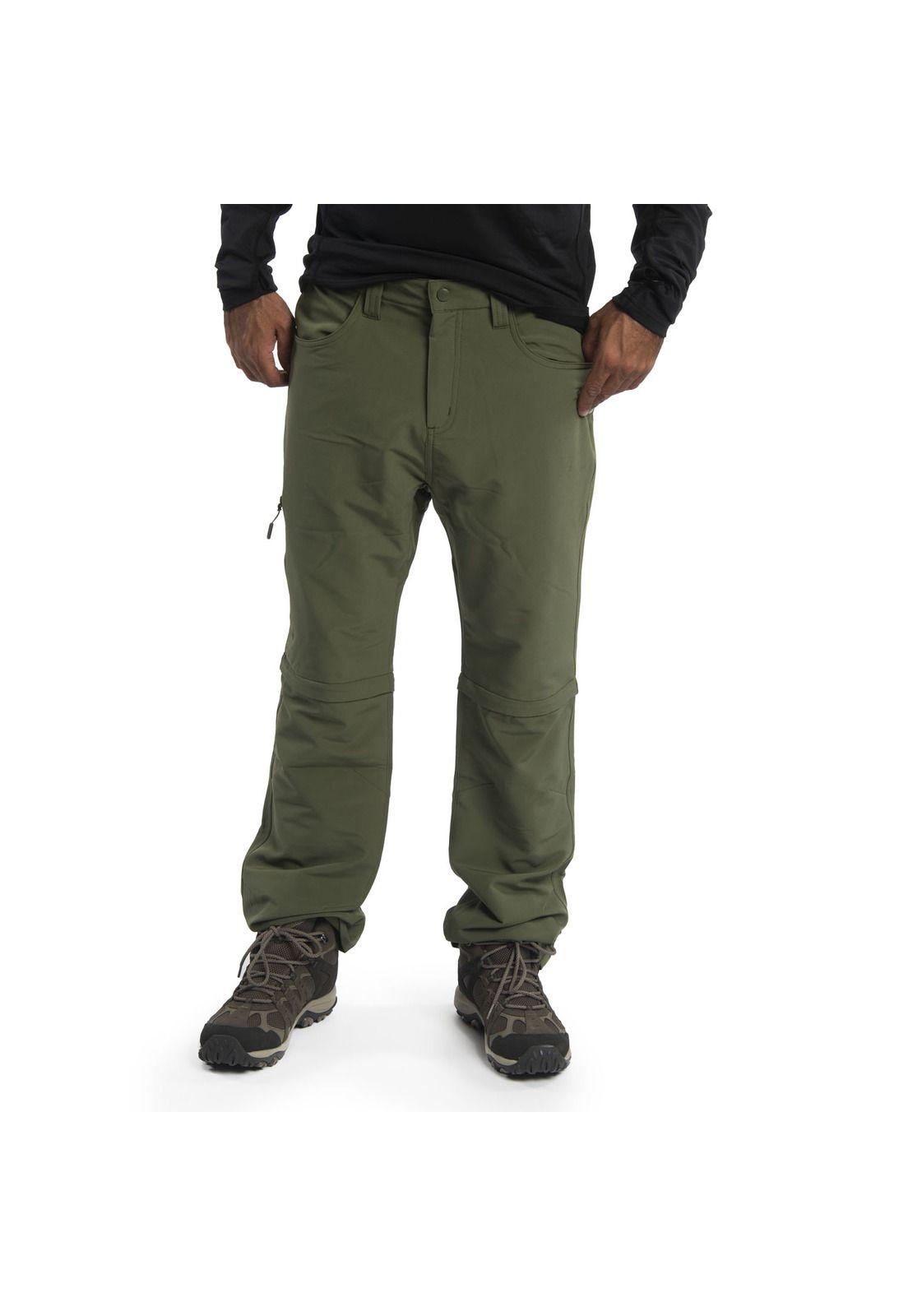 Pantalón Hombre Repelent Detach Verde-0