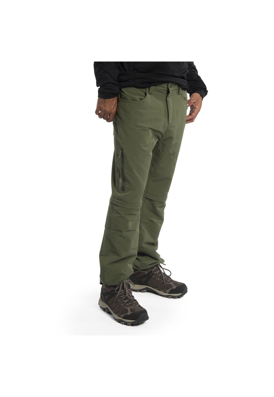Pantalón Hombre Repelent Detach Verde-1