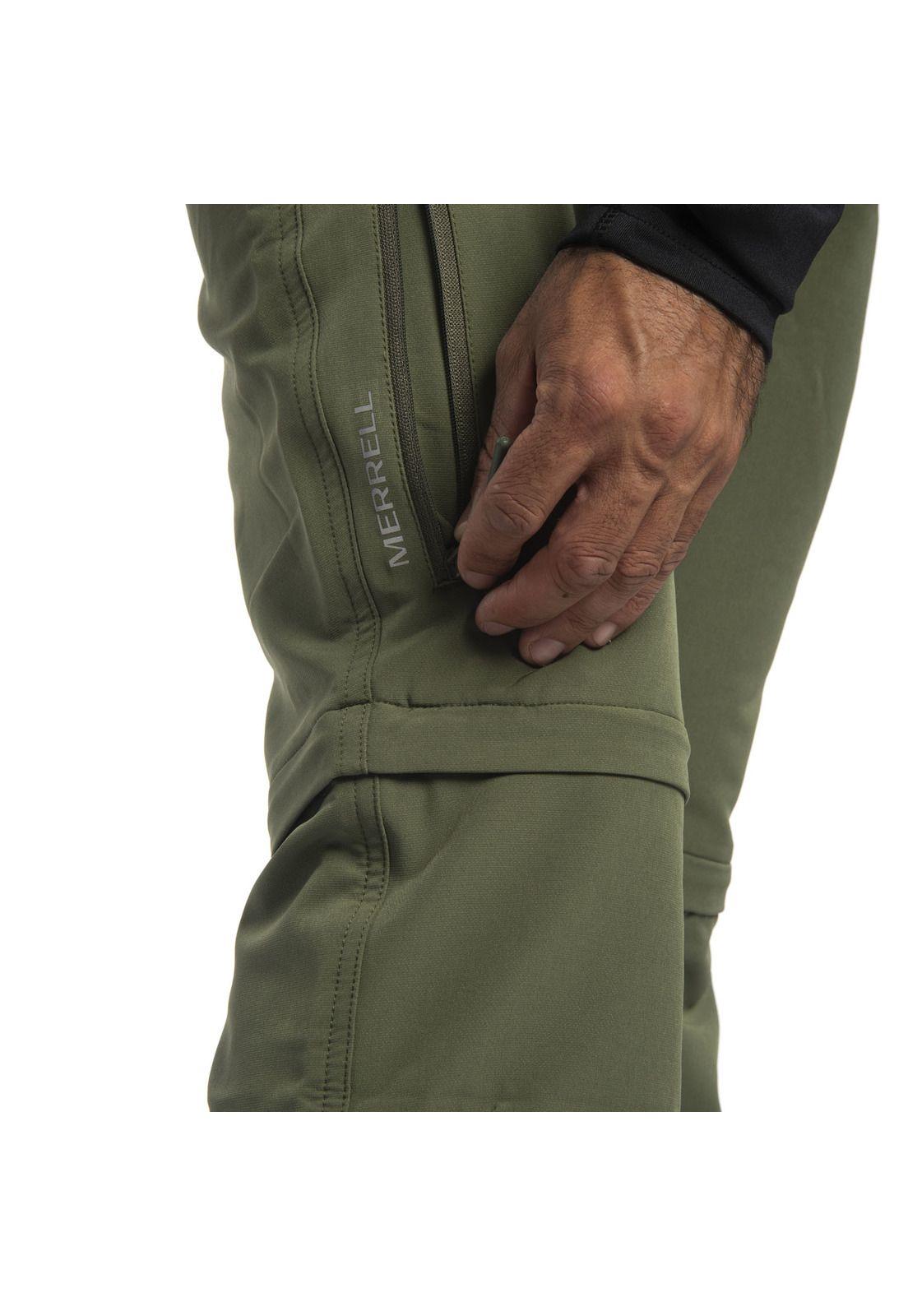 Pantalón Hombre Repelent Detach Verde-4