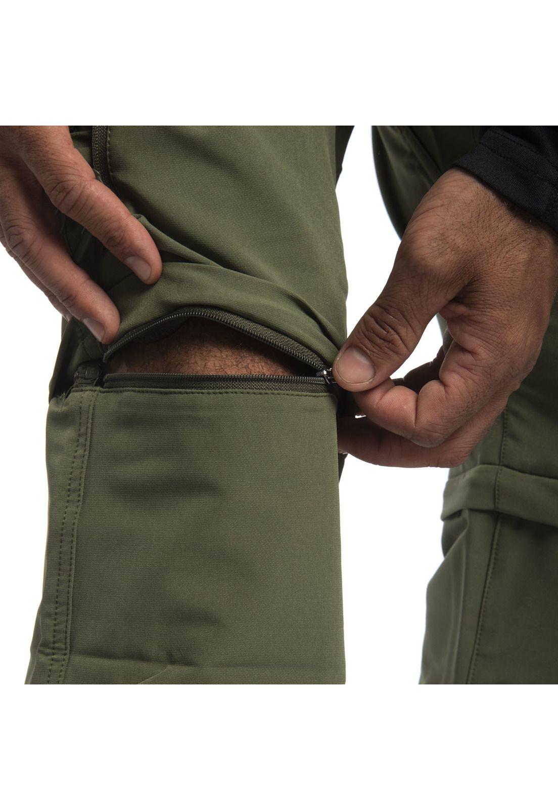 Pantalón Hombre Repelent Detach Verde-5