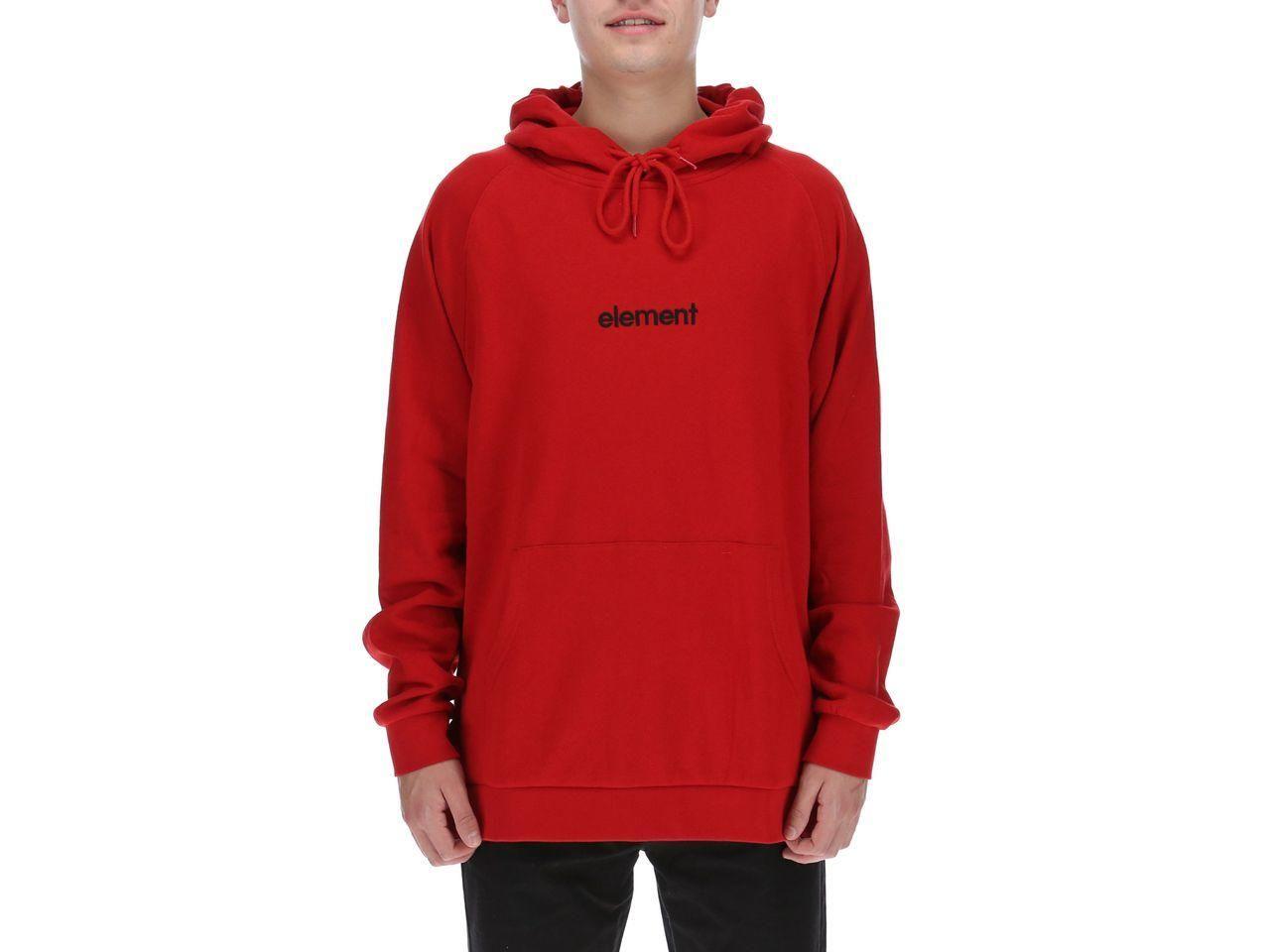 Poleron Hombre Big Hood Ft Rojo-0