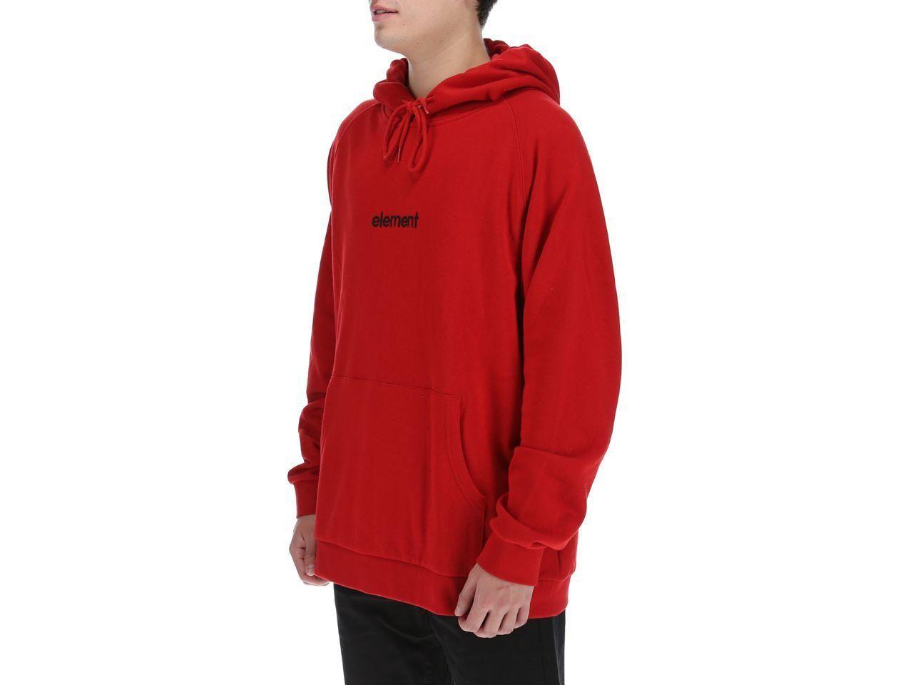 Poleron Hombre Big Hood Ft Rojo-1