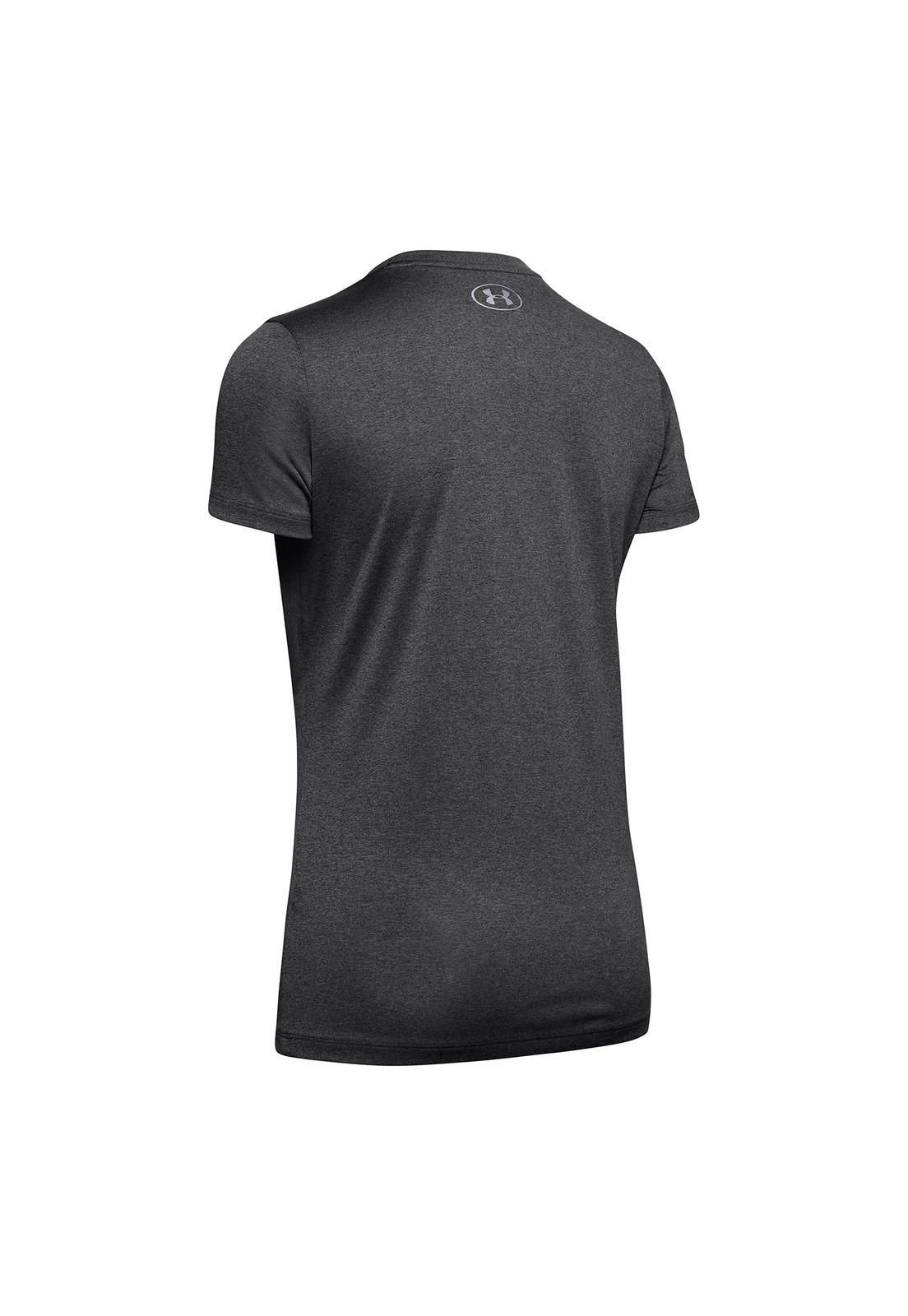 Polera M/C Mujer Tech Ssv - Solid-Gry Gris-1