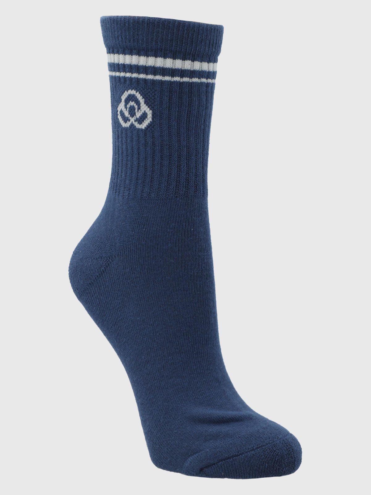 Calcetin 2 Pack Quarter Azul-2