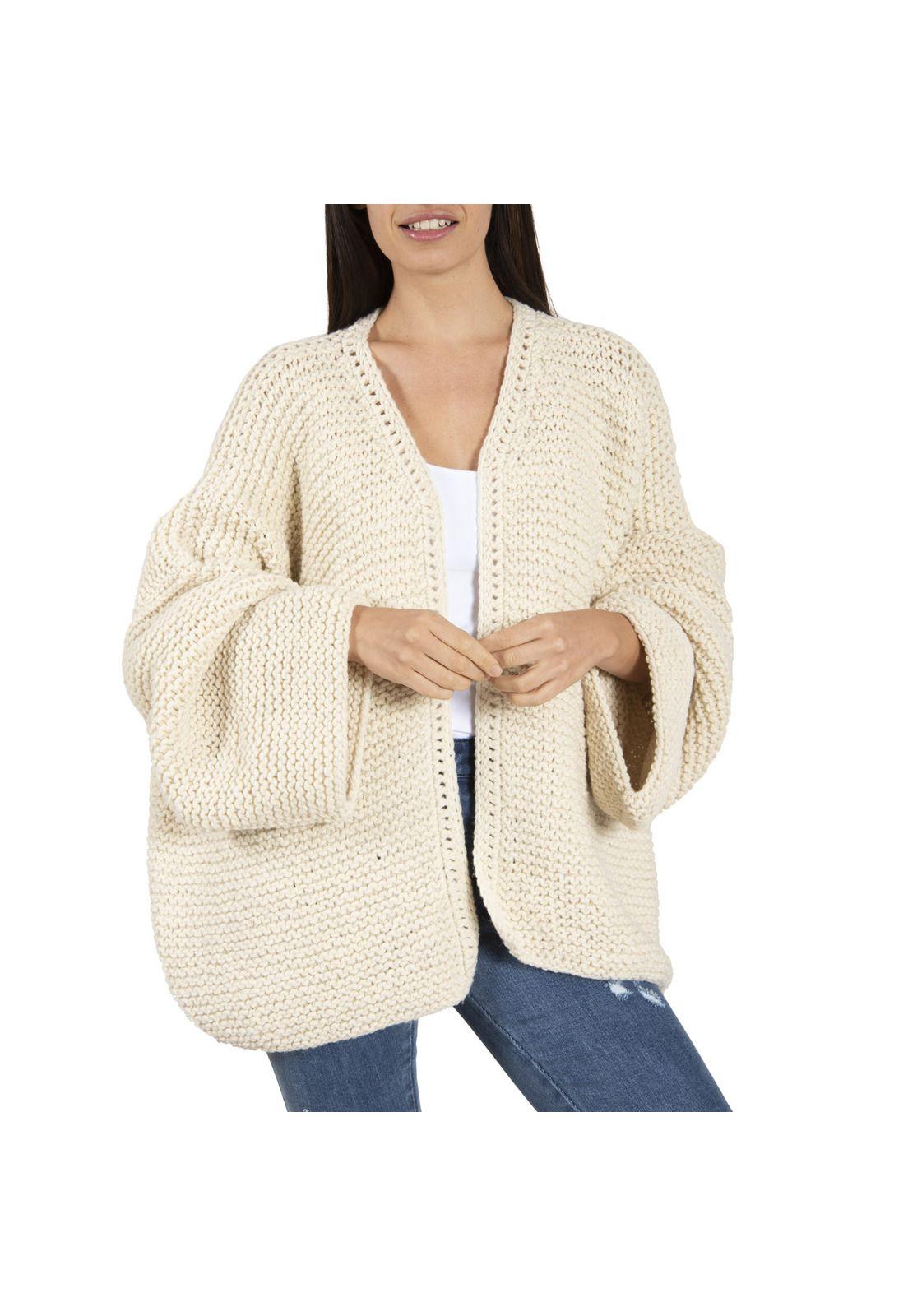 Chaleco Lana Chercan Blanco Mujer Rockford-0
