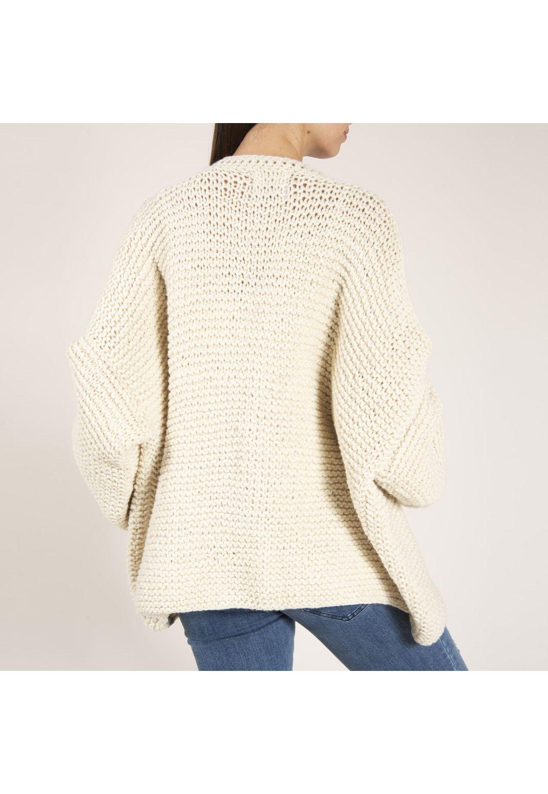 Chaleco Lana Chercan Blanco Mujer Rockford-3