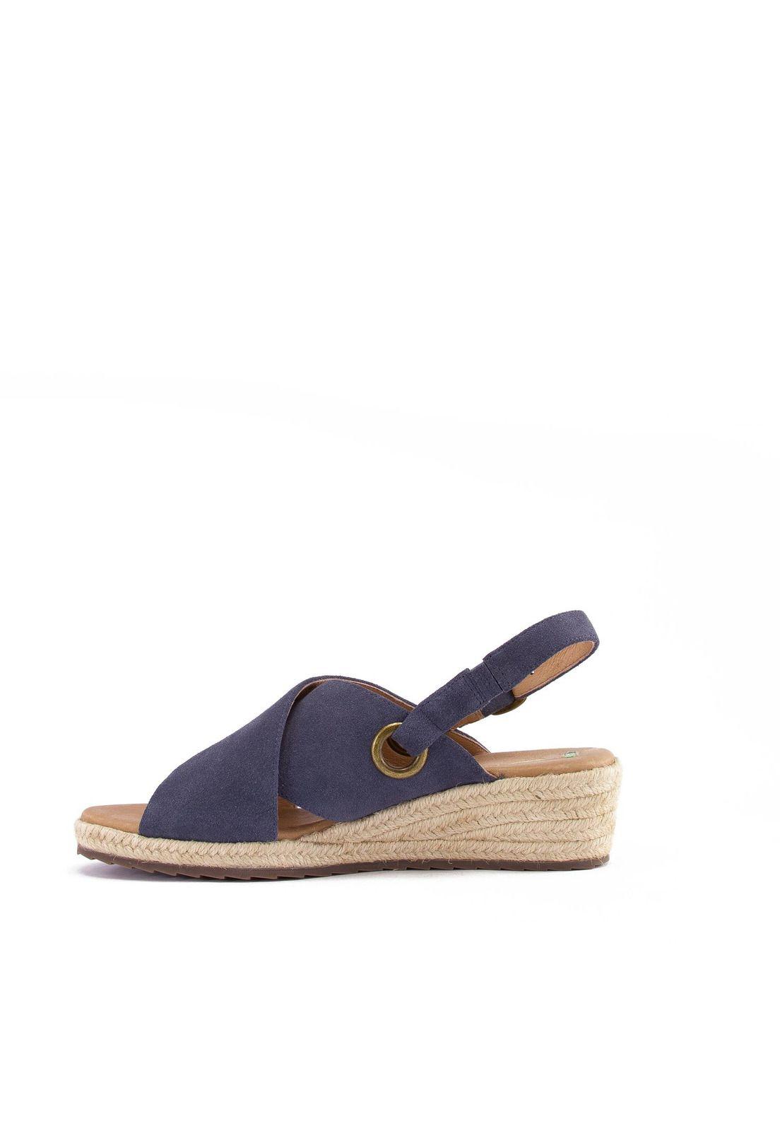 Sandalia  Alice Casual Azul-4