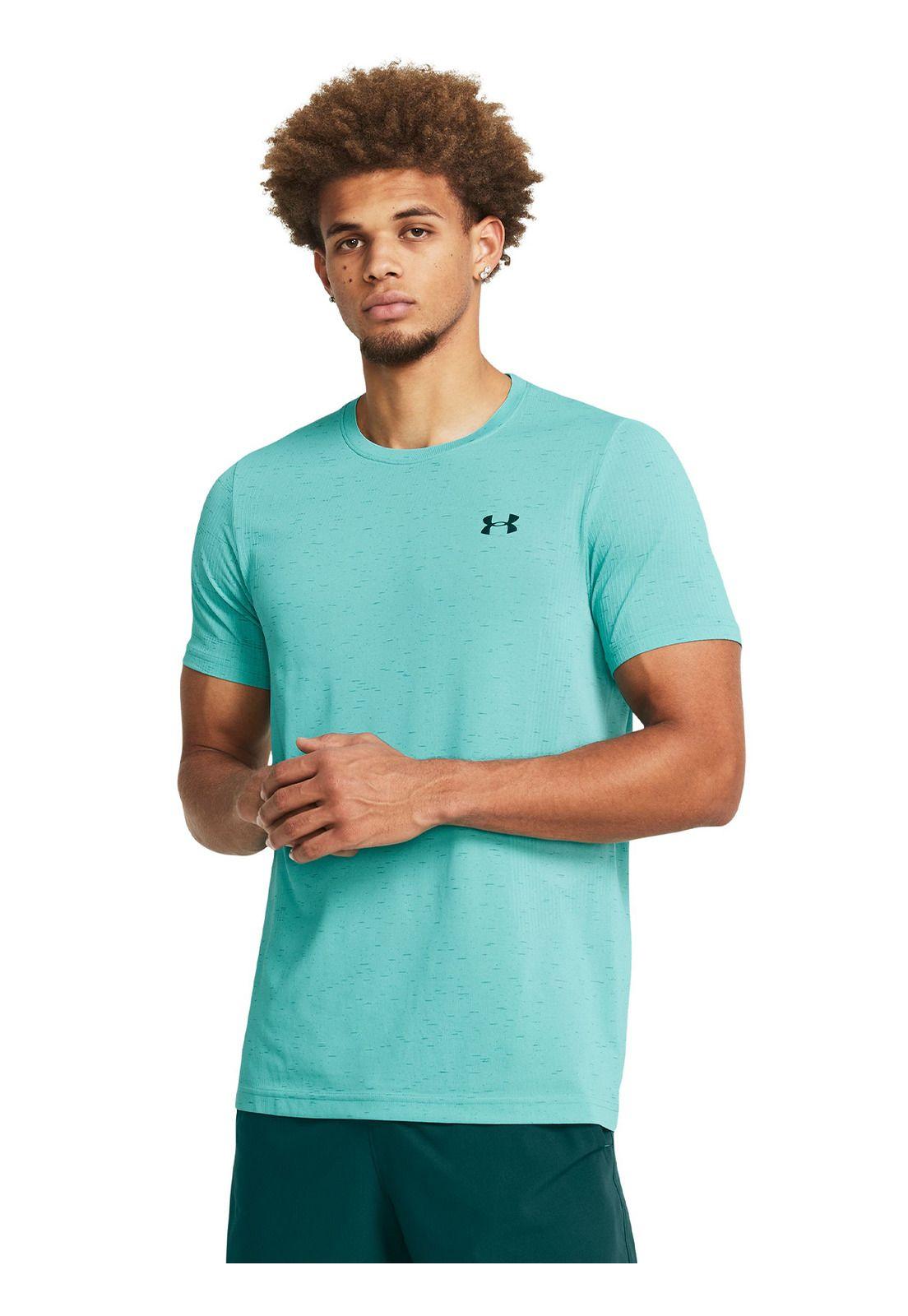Polera manga corta UA Vanish hombre Verde-0