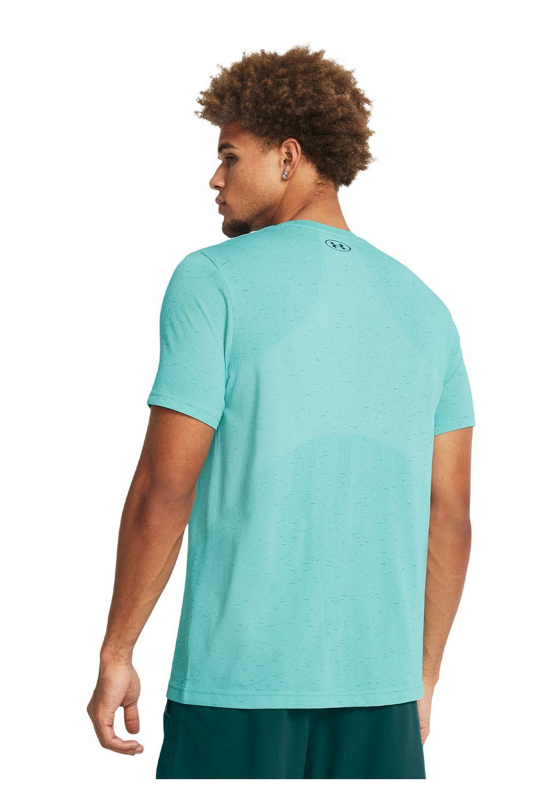 Polera manga corta UA Vanish hombre Verde-1