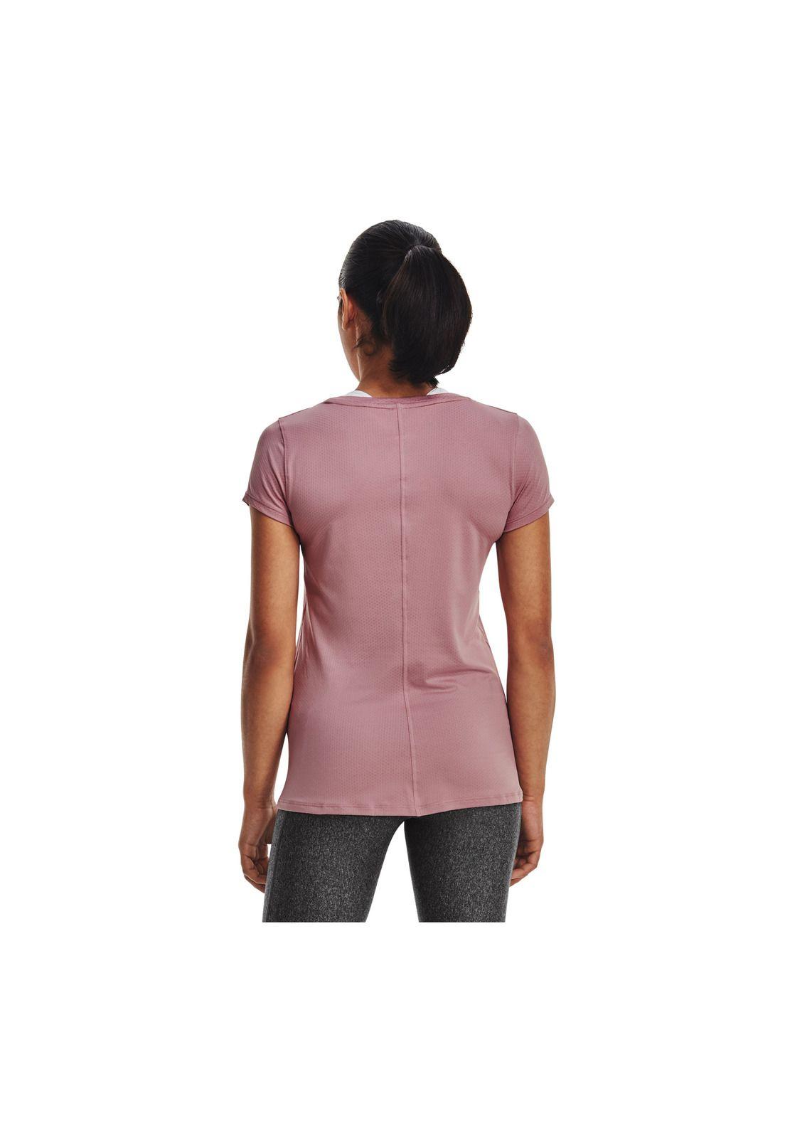Polera M/C Training Heatgear® Rosado Mujer-4