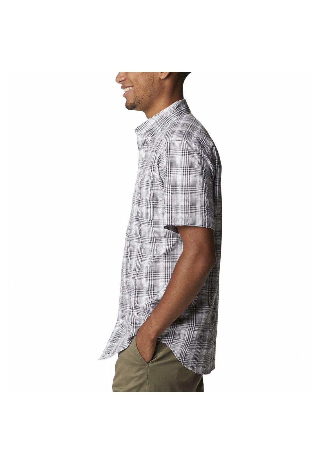 Camisa M/C Hombre Brentyn Trail Ii Ss Gris-1