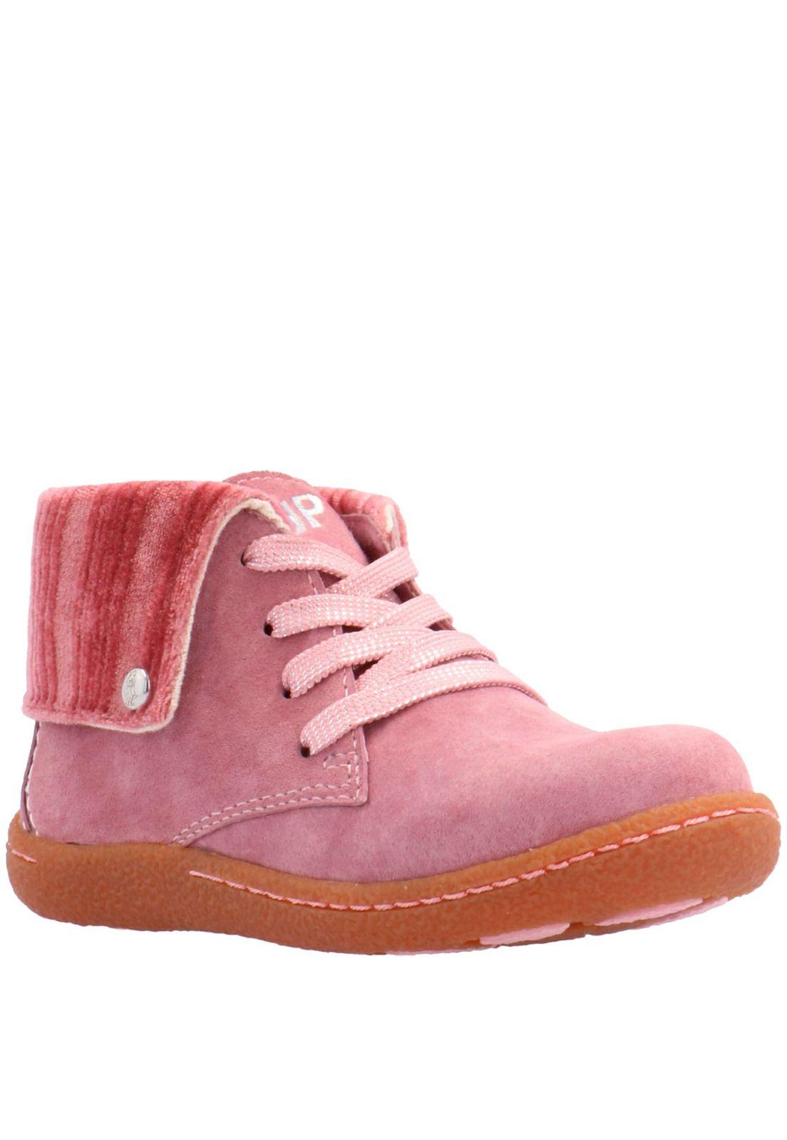 Botin Cuero Niña Niruana Jr Rosa-0