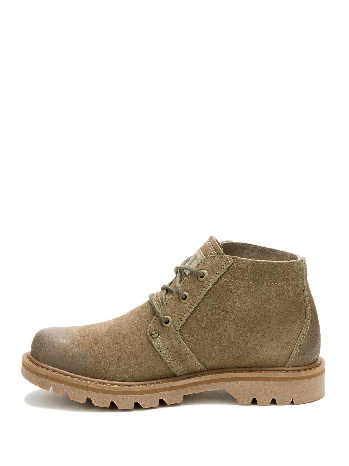 Botín Cuero Hombre Grader Chukka Oliva-3