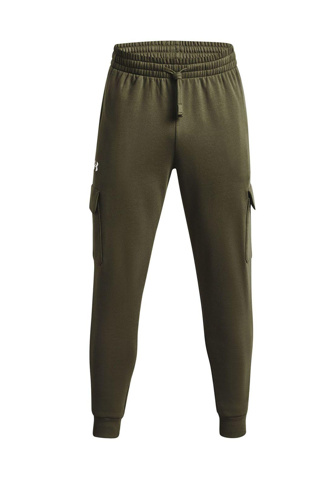 Joggers cargo UA Rival para hombre Verde-0