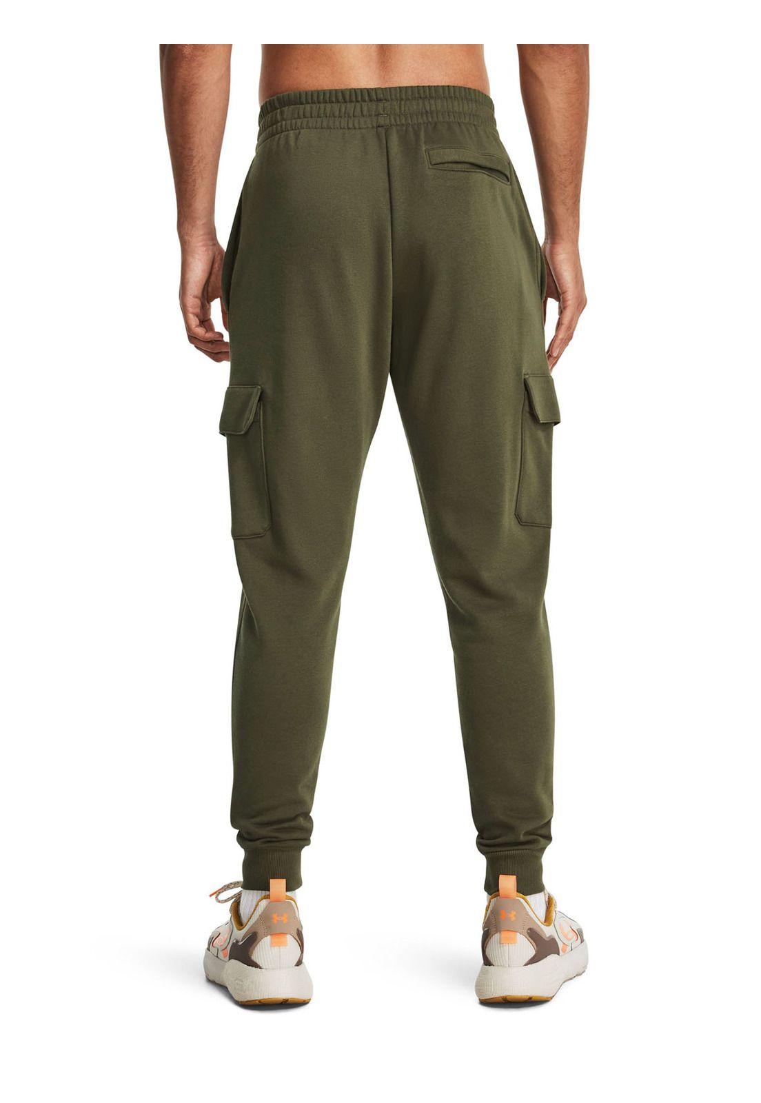 Joggers cargo UA Rival para hombre Verde-4