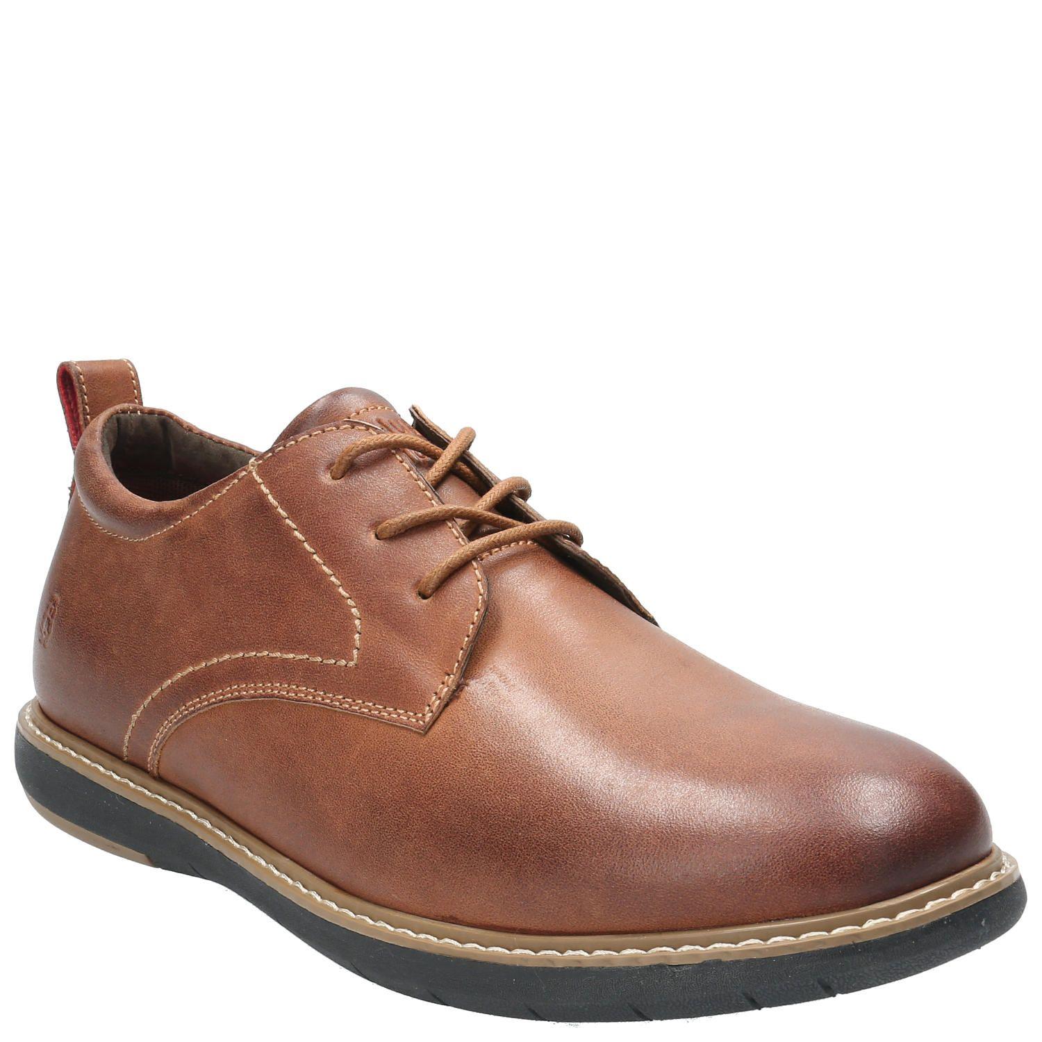 Zapato Cuero Hombre Bolo Café-0