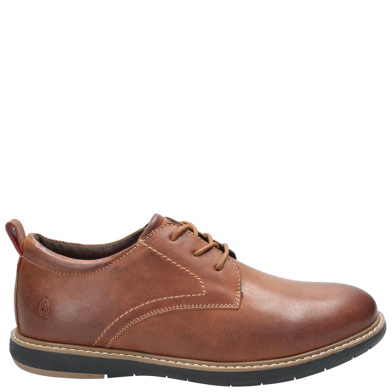 Zapato Cuero Hombre Bolo Café-1
