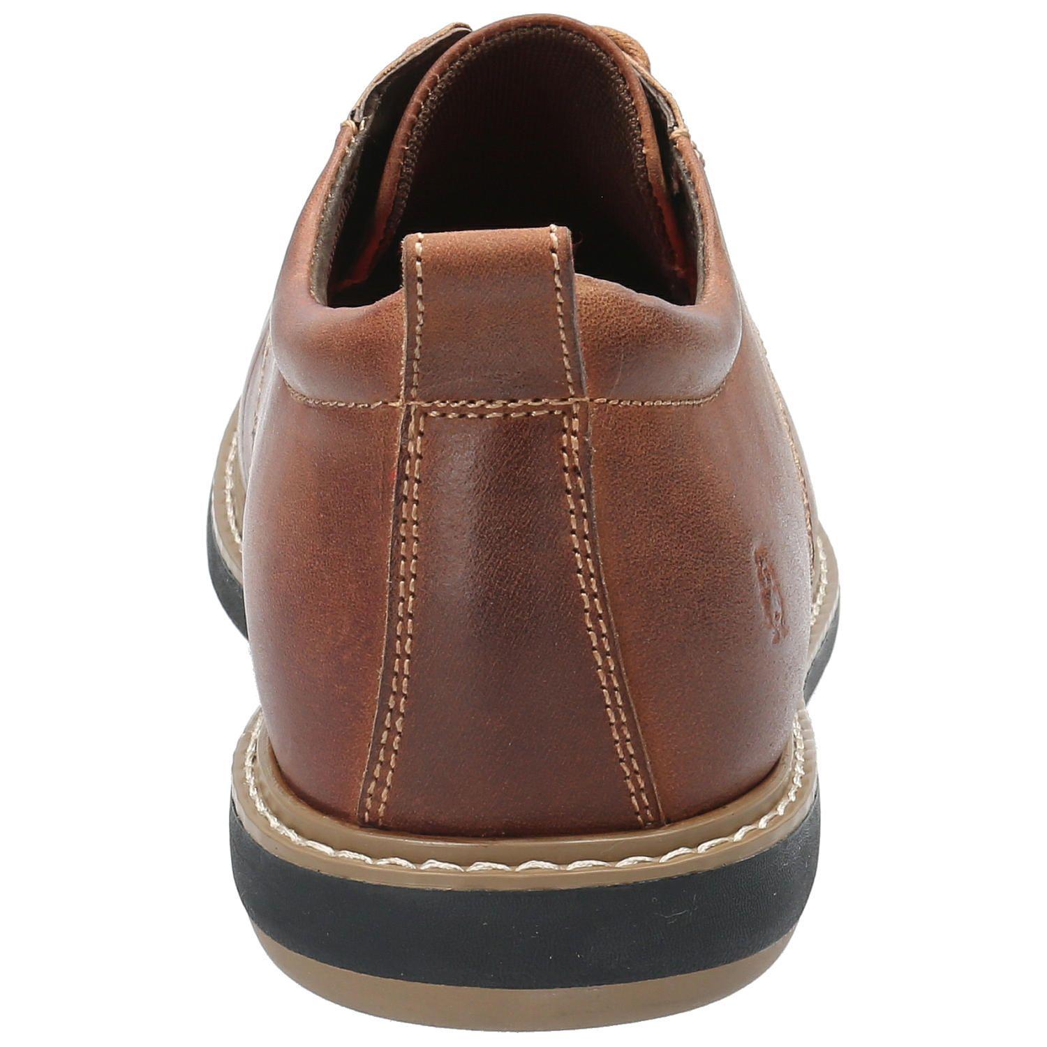 Zapato Cuero Hombre Bolo Café-6