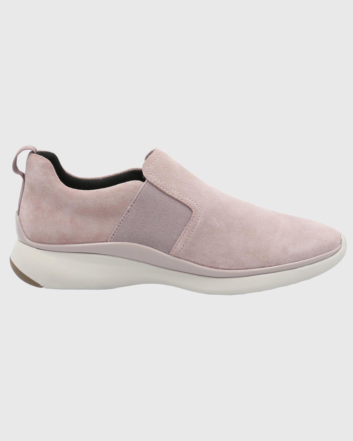 Zapatilla Cuero Mujer Sheer Rosado-1