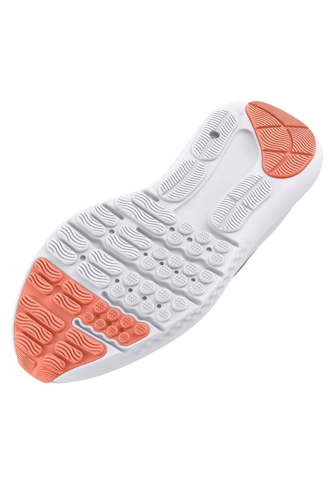 Zapatillas Run UA Surge 4 para niñas Gris-3