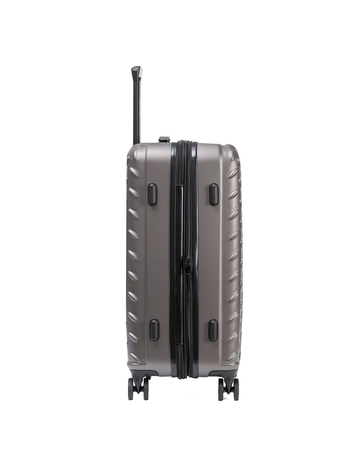 Maleta Unisex Industrial Plate 24" Gris-4