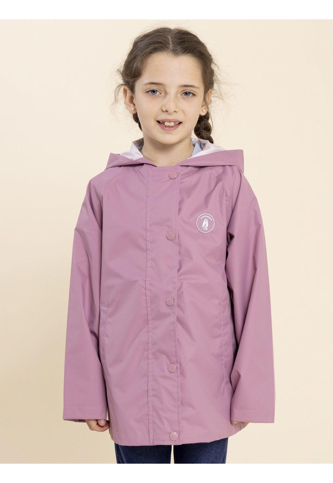 Chaqueta Waterproof Niña Wind Rosado-3