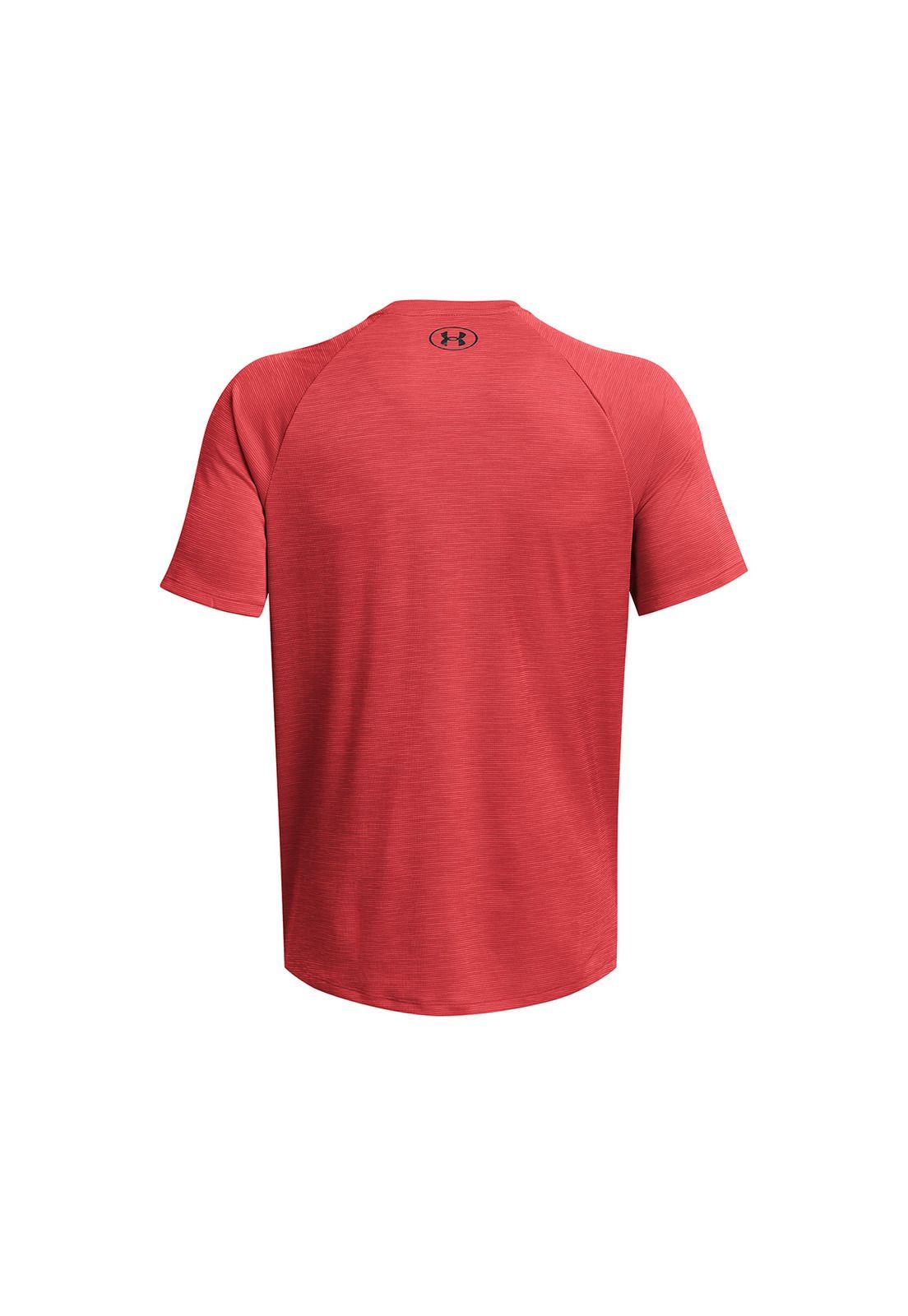 Polera manga corta UA Tech hombre Rojo-1