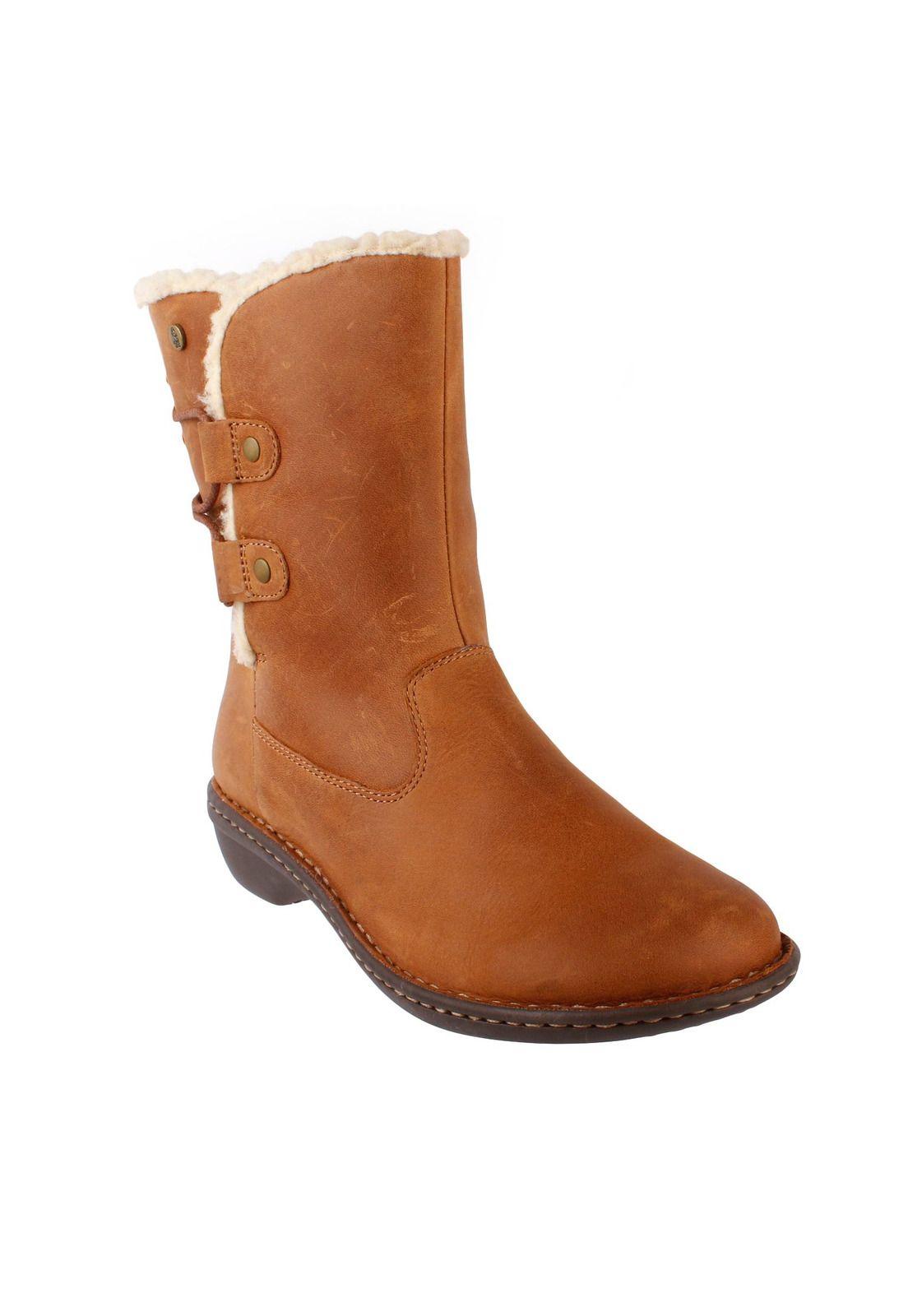 Botin  Cuero Visby Café-0