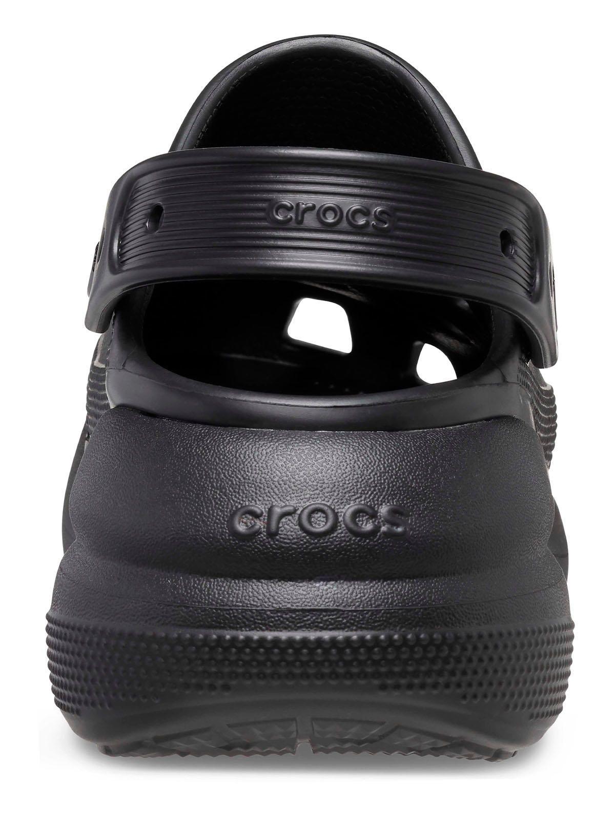 Zueco Crocs Mujer Crush Clog Negro-7