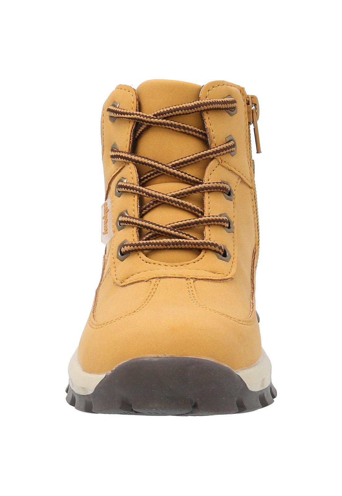 Botín Niño Orion Camel-3