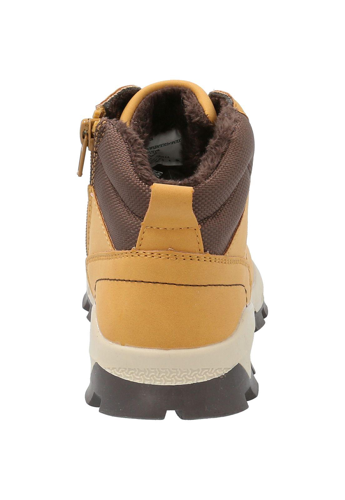 Botín Niño Orion Camel-6