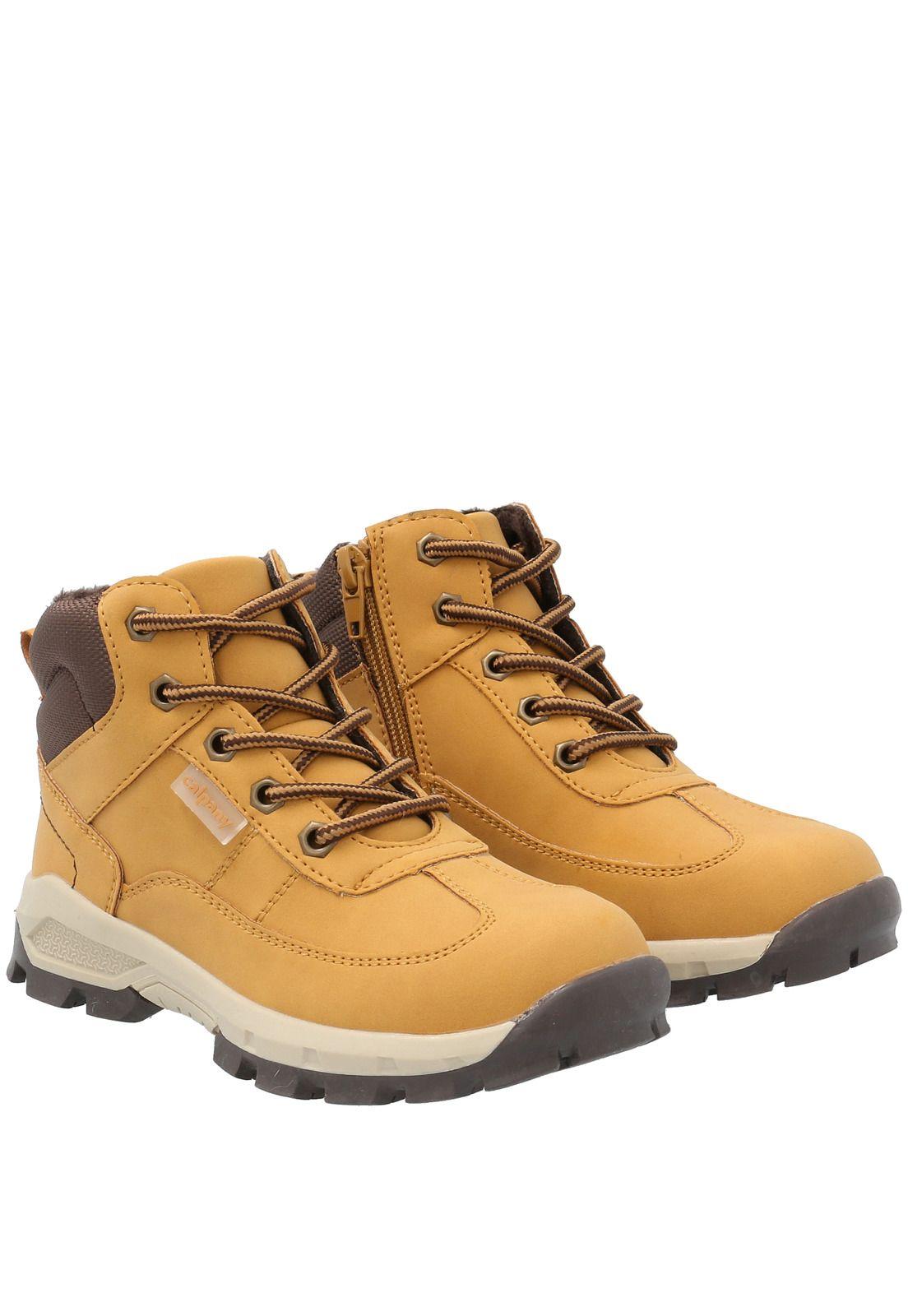 Botín Niño Orion Camel-7