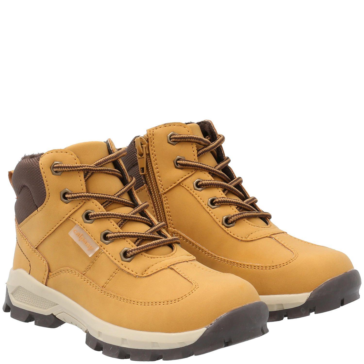 Botín Niño Orion Camel-7