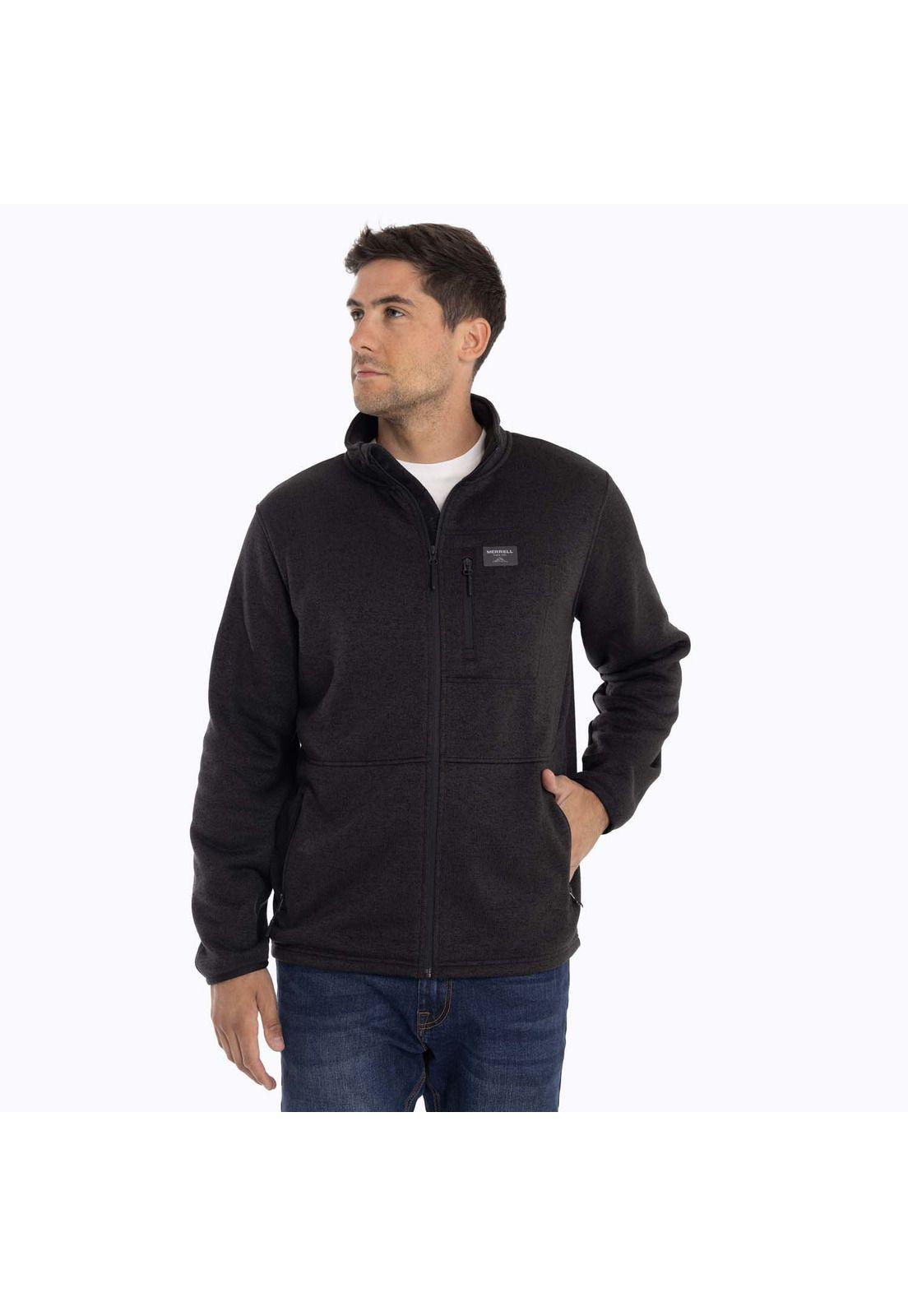Polar Hombre Snake Knitted Fleece Negro Merrell-0