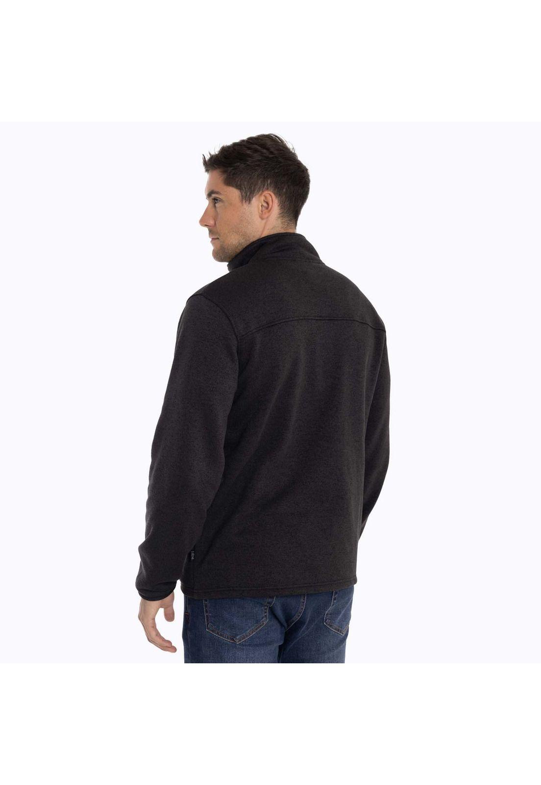 Polar Hombre Snake Knitted Fleece Negro Merrell-5