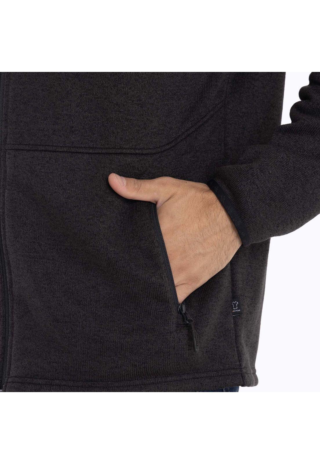 Polar Hombre Snake Knitted Fleece Negro Merrell-7