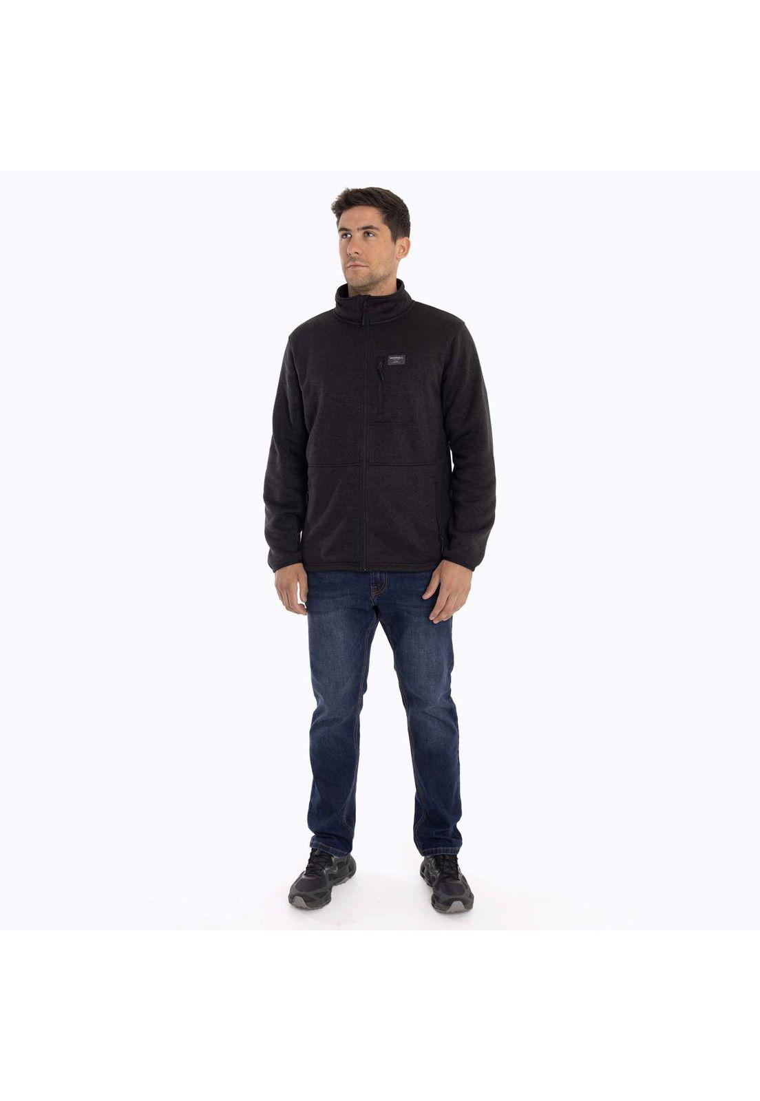 Polar Hombre Snake Knitted Fleece Negro Merrell-8