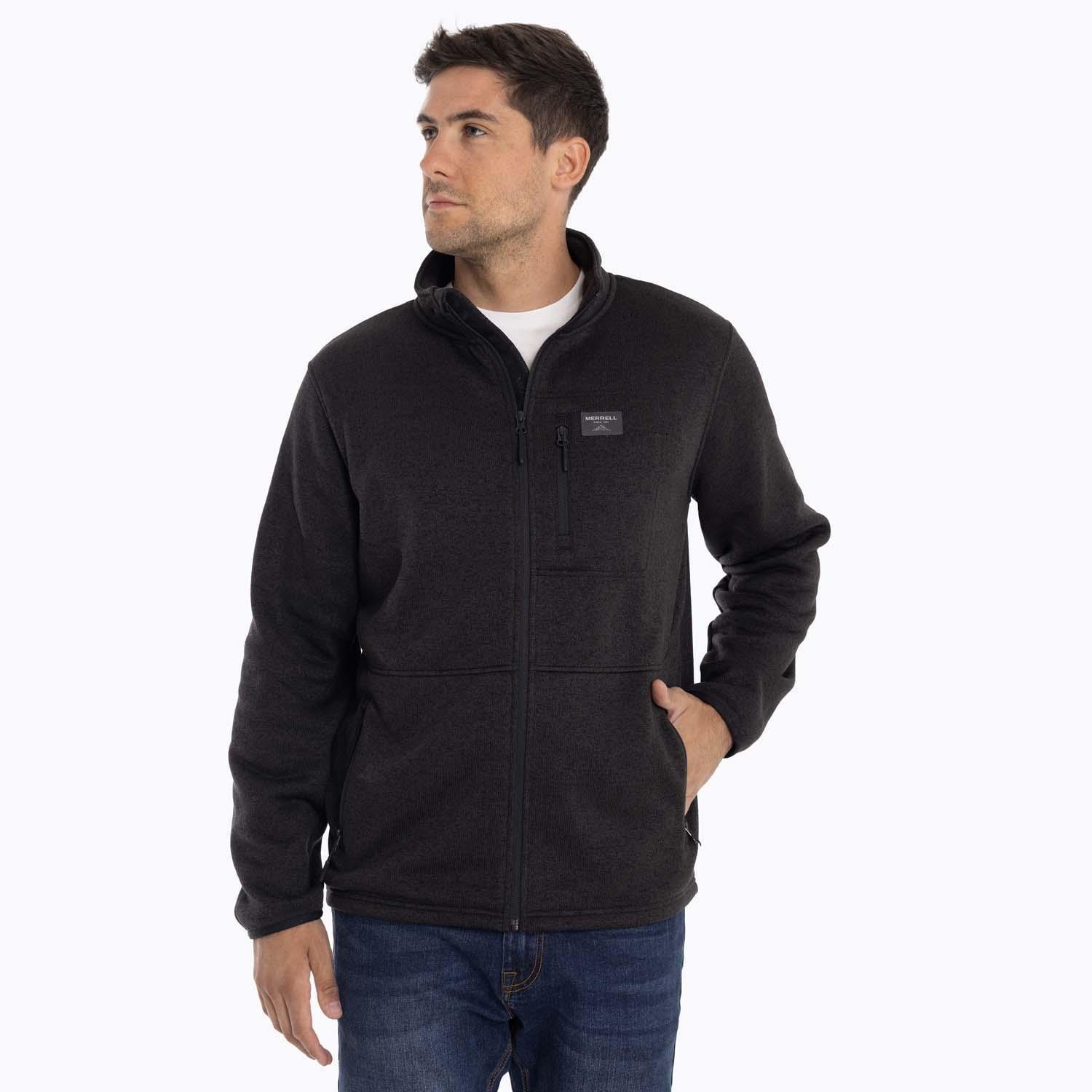 Polar Hombre Snake Knitted Fleece Negro Merrell-0