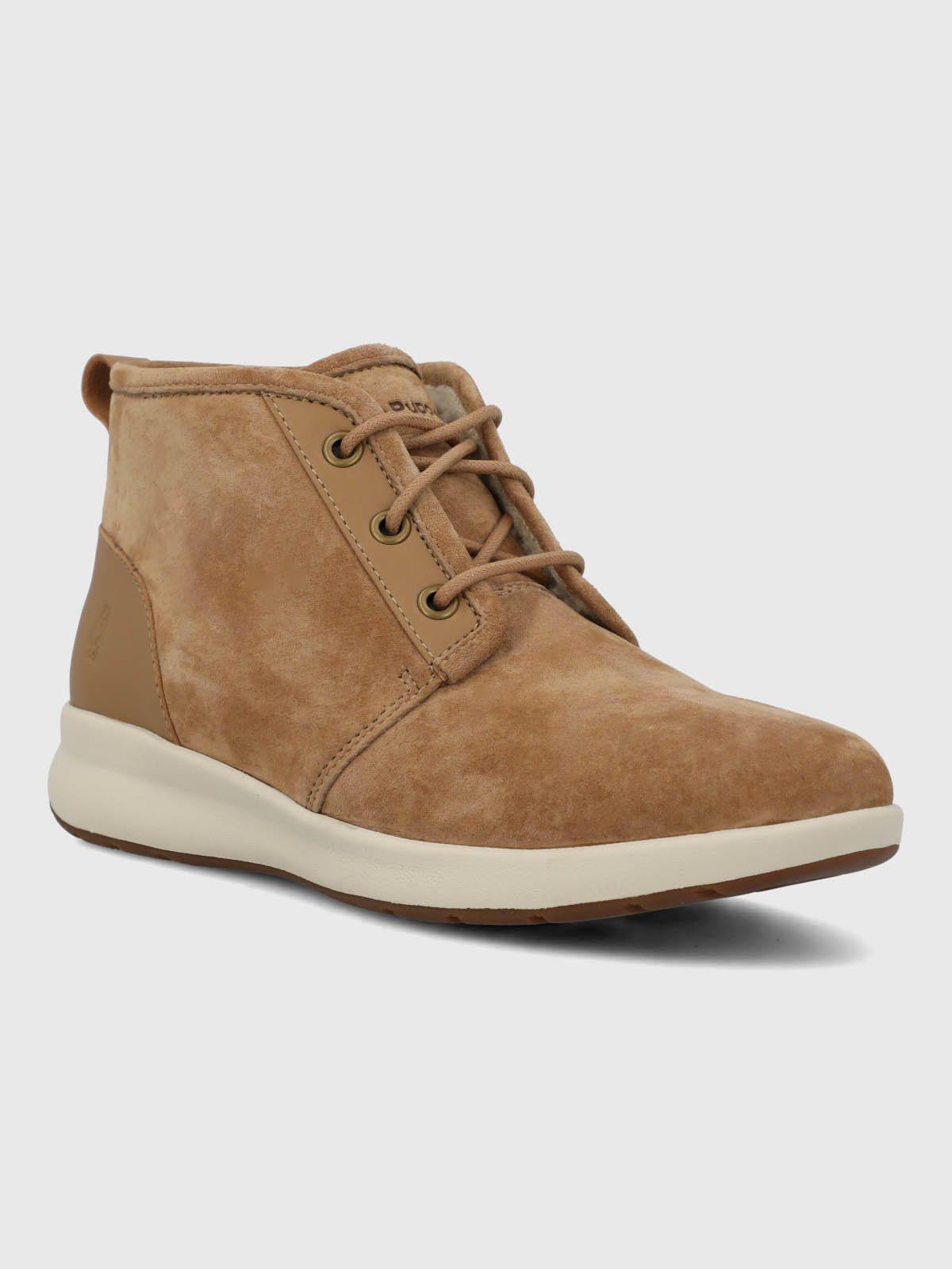 Botin Cuero Mujer Surbo Café Oscuro-0