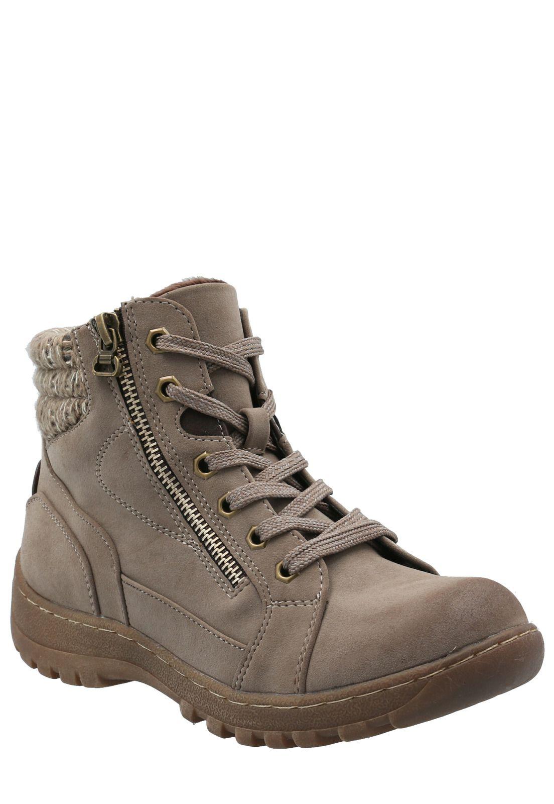 Botín Mujer Monica Taupe-0